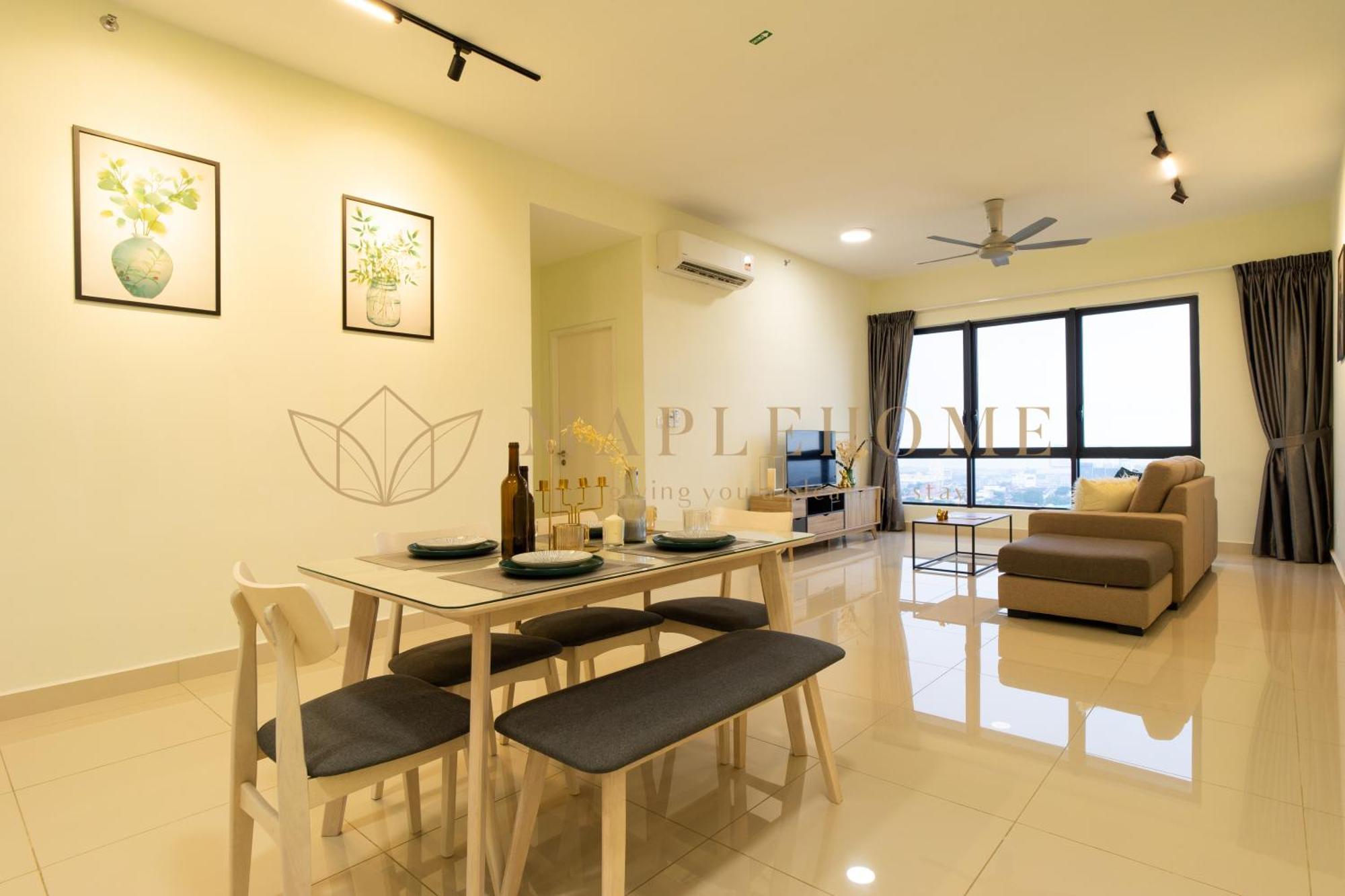 Апартаменты The Apple Melaka Номер фото